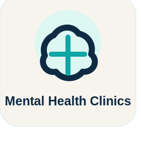 Mental health clinics icon