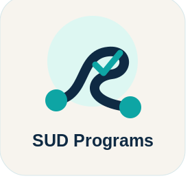 Substance use disorder programs icon